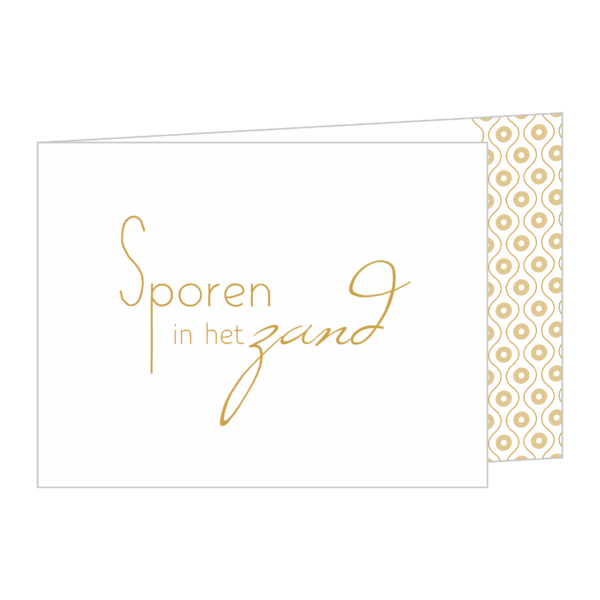 Sporen in het zand